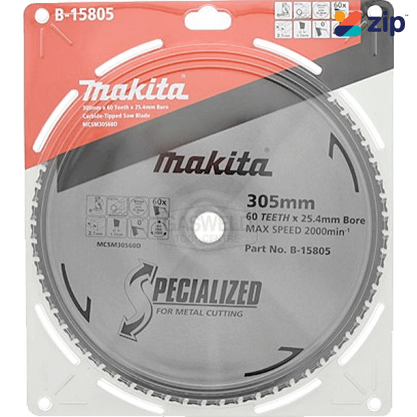 Makita B-15805 TCT Saw Blade 305mm 60Tooth for LC1230